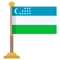 externe-Ouzbékistan-Drapeau-drapeaux-icongeek26-flat-icongeek26 icon