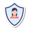 安全用户女性 icon