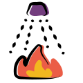 apagar um incêndio icon