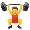 Man Lifting Weights icon