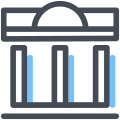 Bankgebäude icon