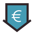 Euro de precio bajo icon