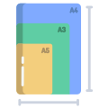 Paper Size icon