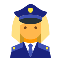 警察-女性-皮肤类型-2 icon