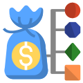 cost structure icon