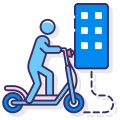 Electric Scooter icon