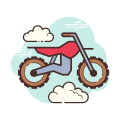 Bicicleta suja icon