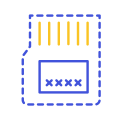 Карта памяти Micro SD icon