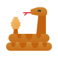 serpiente de cascabel icon