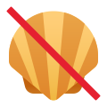 No Shellfish icon