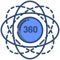 360 degrés icon