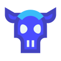 teschio di mucca icon