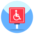 Handicap Sign icon