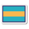 Bandeira horizontal icon