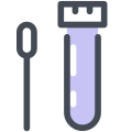 test PCR icon