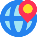 Worldwide Location icon