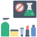 Chemical free icon