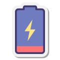 ricarica-batteria-scarica icon