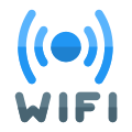 Wifi internet in hotel room available free for all customer icon