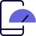 Cell phone with barometer sensor to calculate the pressure icon