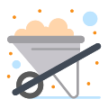 Wheelbarrow icon