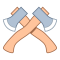 axes croisés icon