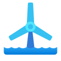 Плавучая ветровая турбина icon