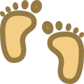 Pieds de bébé icon