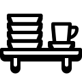 Dishes Shelf icon