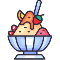 Shaved ice icon