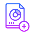 Diagramm hinzufügen icon