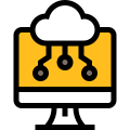 Computer Cloud icon