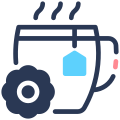 flower tea icon