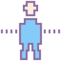 hombre pixel icon