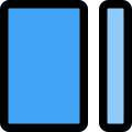 Right order grid bar strip section layout icon