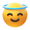 Smiling Face With Halo icon
