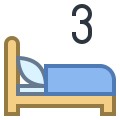 Three Beds icon