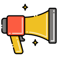 external-bullhorn-web-flaticons-lineal-color-flat-icons-3 icon