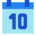 カレンダー10 icon