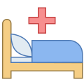 Cama de hospital icon