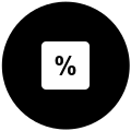 Percent icon