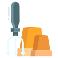 Pot and Gardening Fork icon