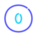 0 в закрашенном кружке icon
