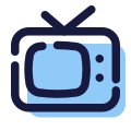 Retro TV icon