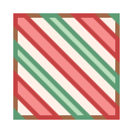 Modèle de canne de bonbon icon