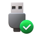 USB verbunden icon