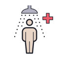 安全淋浴 icon