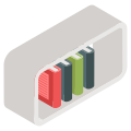 Bookcase icon