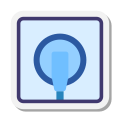 Tomada de parede com Plug icon