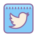 Twitter Squadrato icon